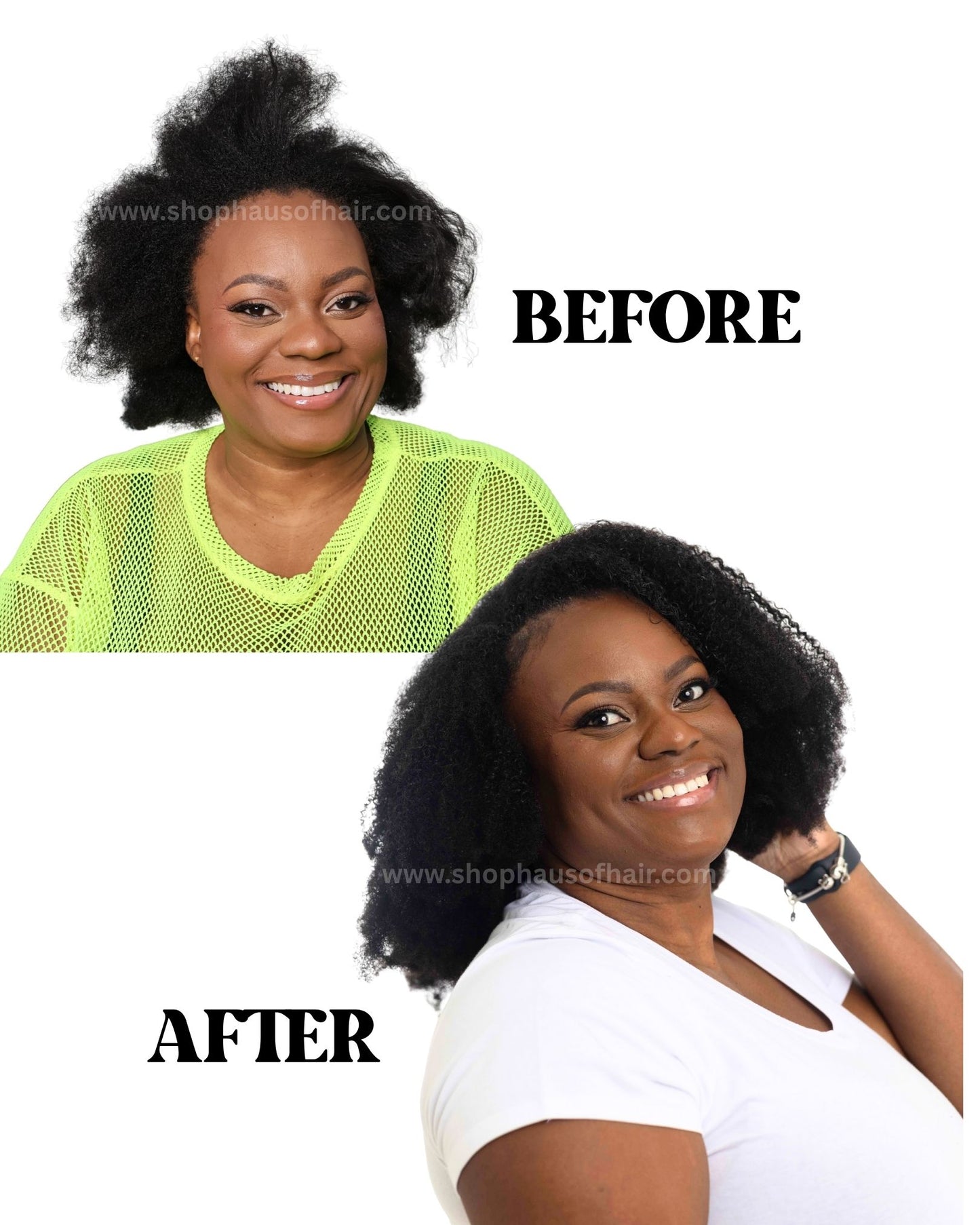 U-Part Wig - The Coilys - Type C