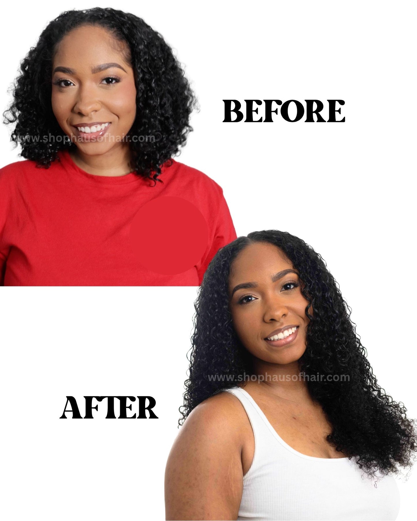 U-Part Wig - The Curlys - Type B