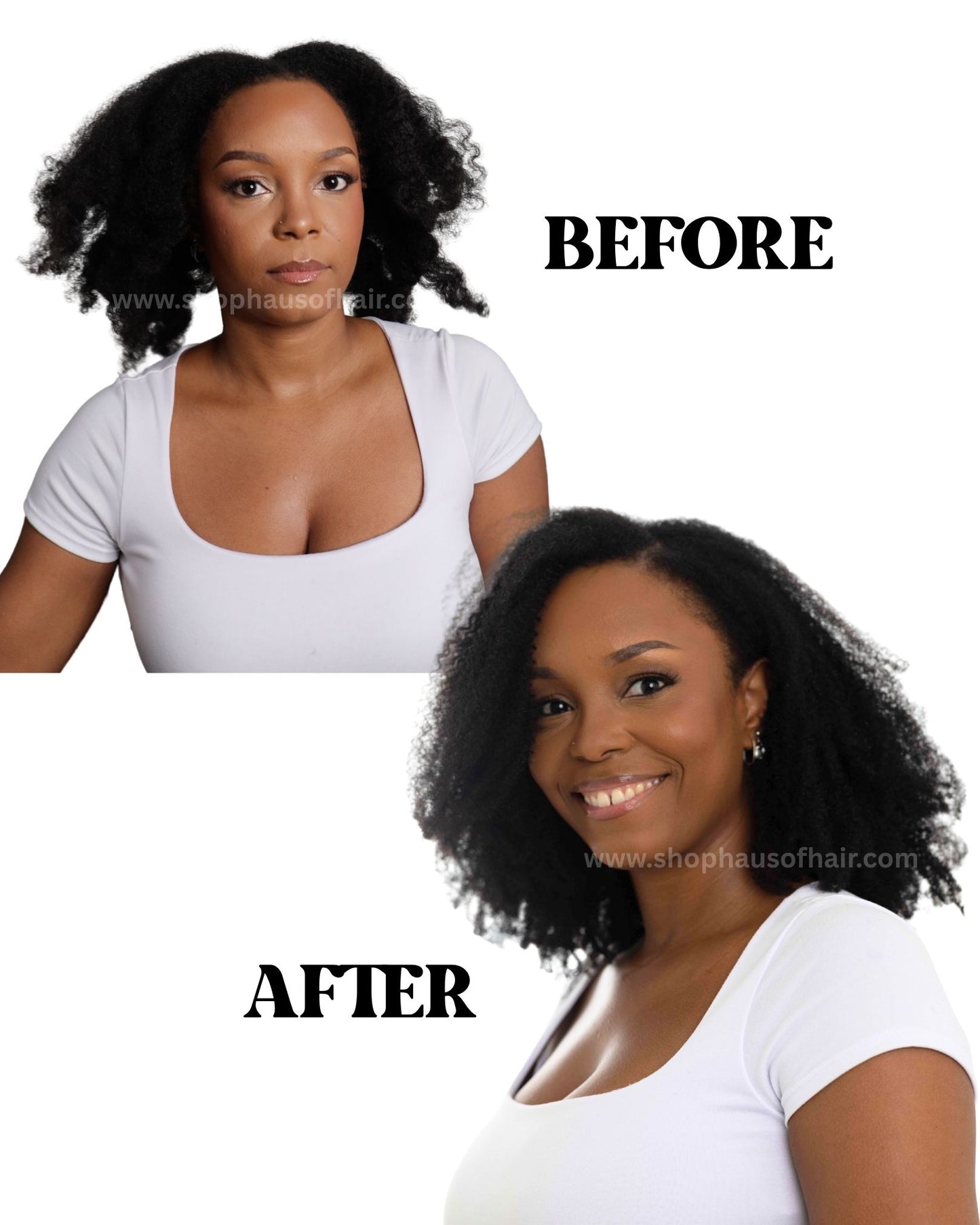 U-Part Wig - The Coilys - Type B