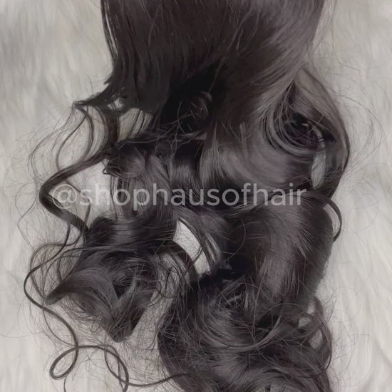 Wrap around ponytail, colour #2, 24"